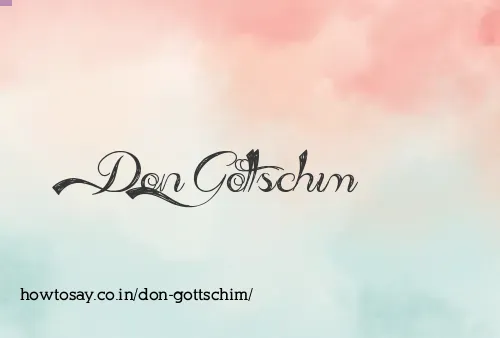 Don Gottschim