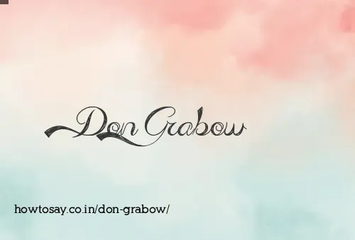 Don Grabow
