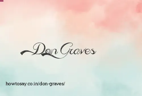 Don Graves