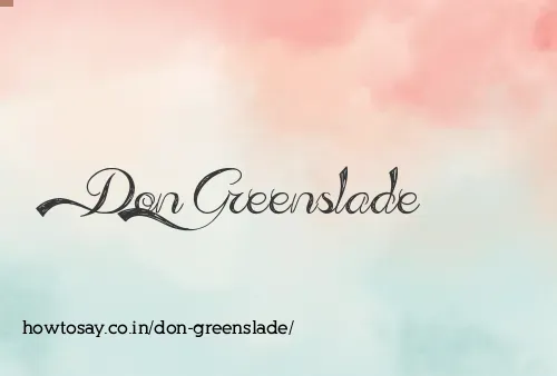 Don Greenslade