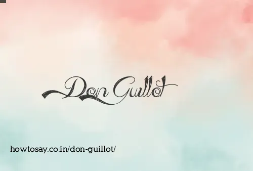 Don Guillot