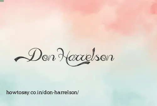 Don Harrelson
