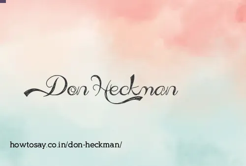 Don Heckman