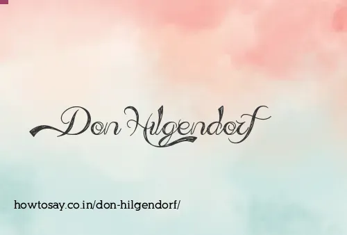 Don Hilgendorf