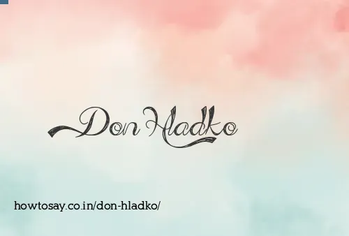 Don Hladko