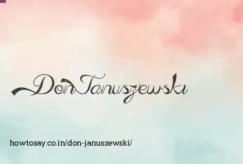 Don Januszewski