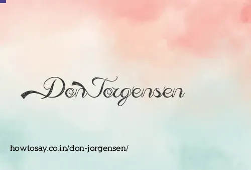 Don Jorgensen