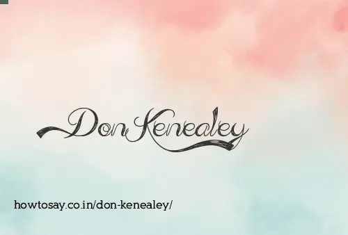 Don Kenealey