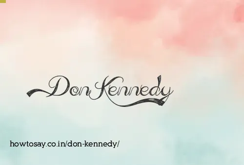 Don Kennedy