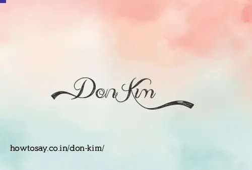 Don Kim