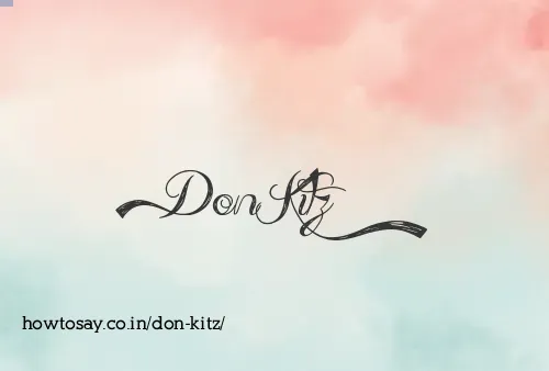 Don Kitz