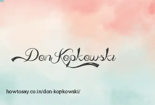 Don Kopkowski