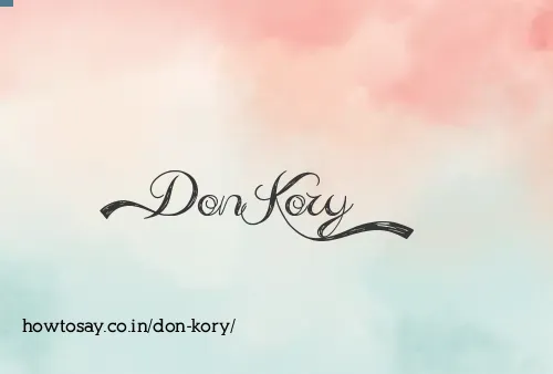 Don Kory