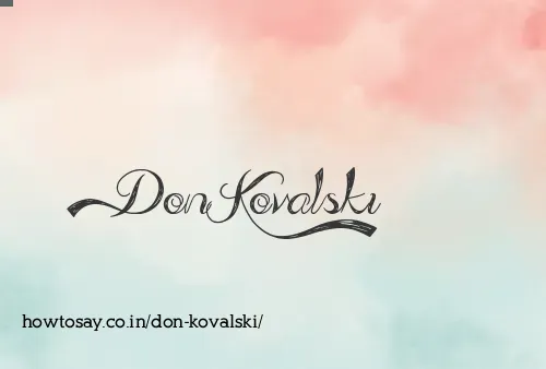 Don Kovalski