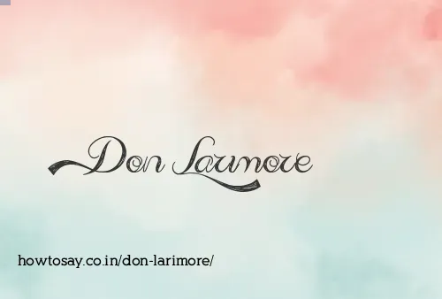 Don Larimore