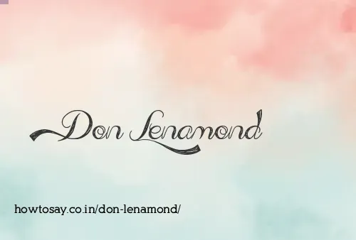 Don Lenamond