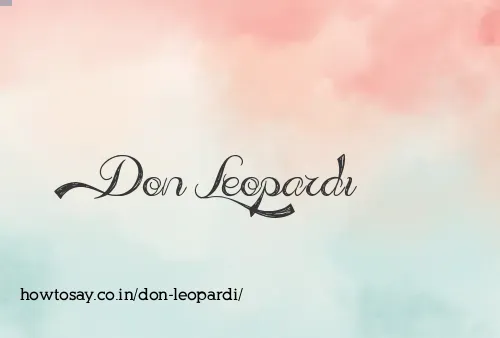 Don Leopardi