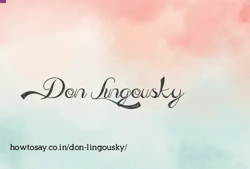 Don Lingousky