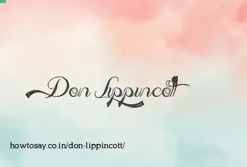 Don Lippincott