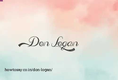 Don Logan