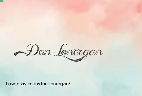 Don Lonergan