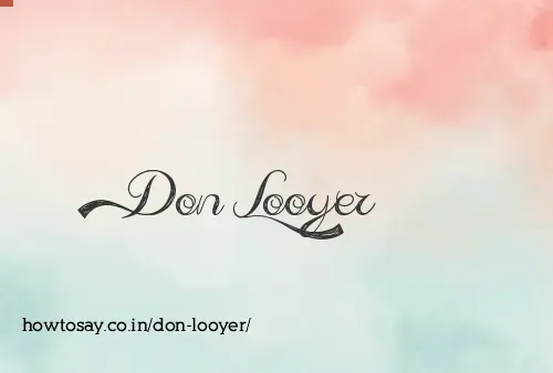 Don Looyer