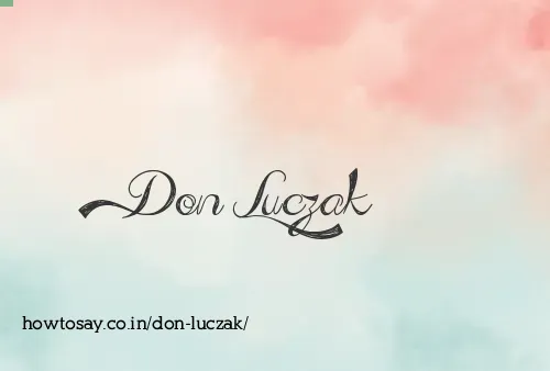 Don Luczak