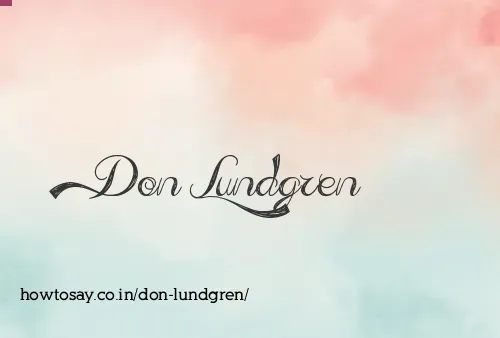 Don Lundgren