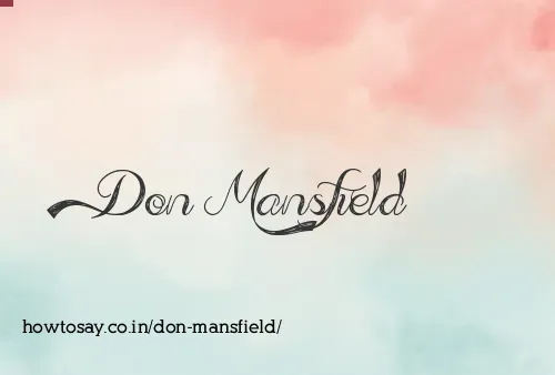 Don Mansfield