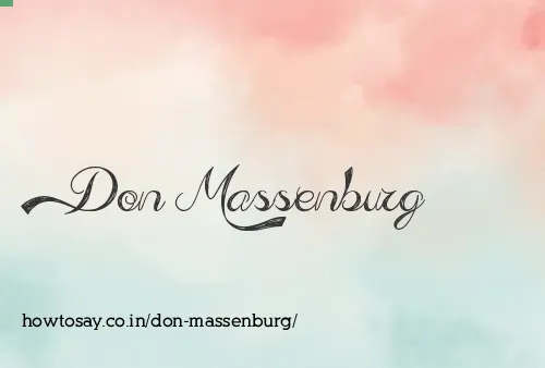 Don Massenburg