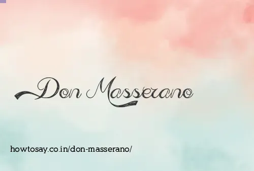 Don Masserano