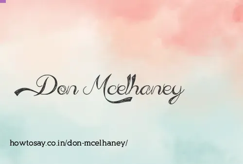 Don Mcelhaney