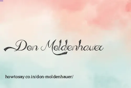 Don Moldenhauer