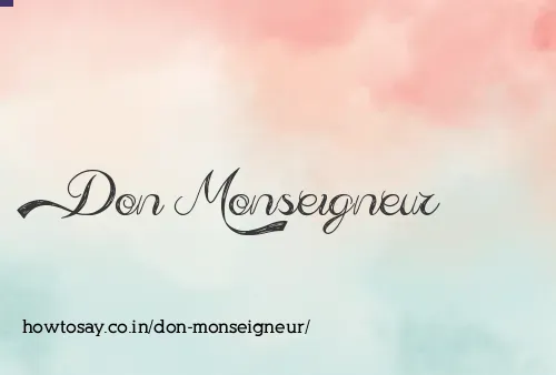 Don Monseigneur