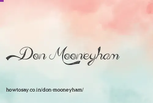 Don Mooneyham