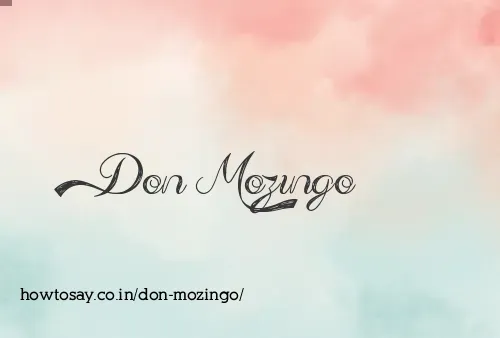 Don Mozingo