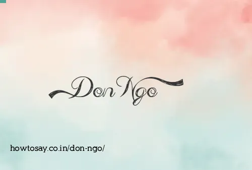 Don Ngo
