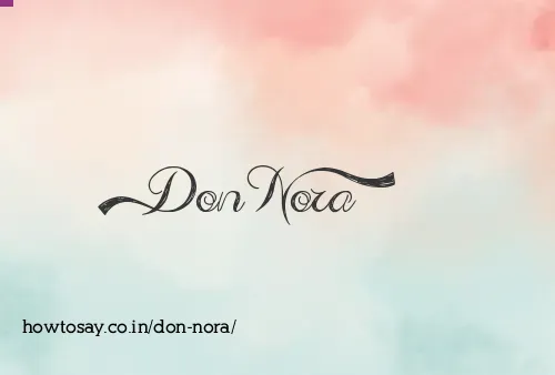 Don Nora