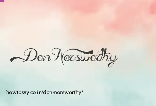 Don Norsworthy