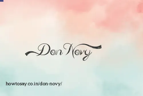 Don Novy