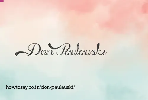Don Paulauski