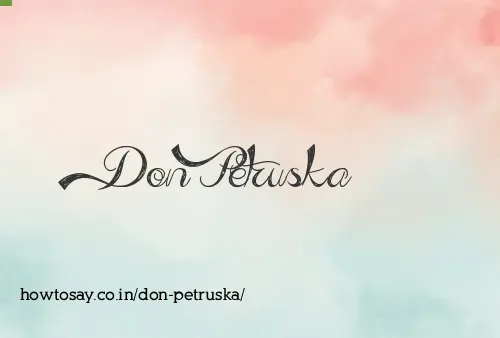 Don Petruska