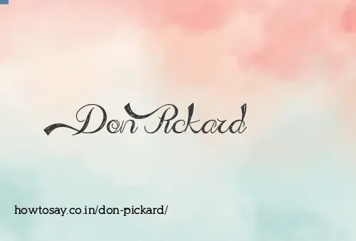 Don Pickard