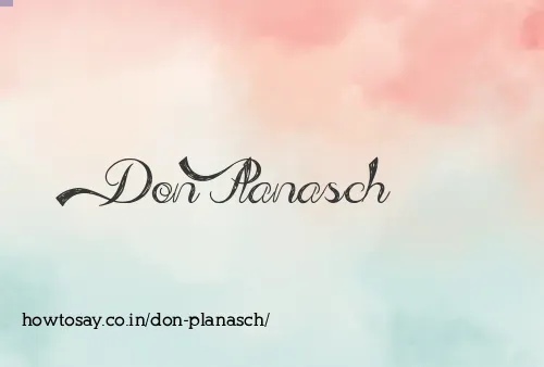 Don Planasch