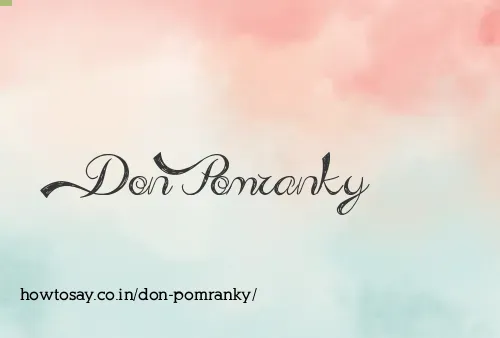 Don Pomranky