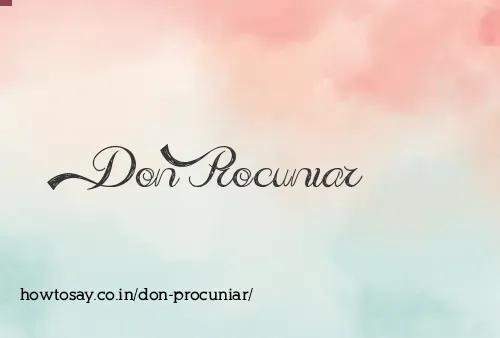 Don Procuniar