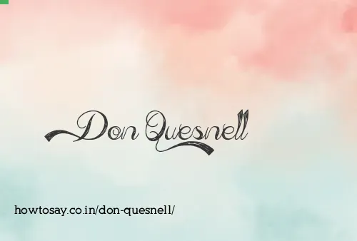 Don Quesnell