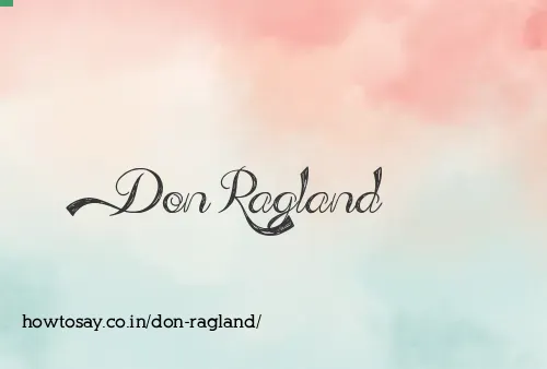 Don Ragland
