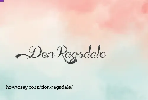 Don Ragsdale