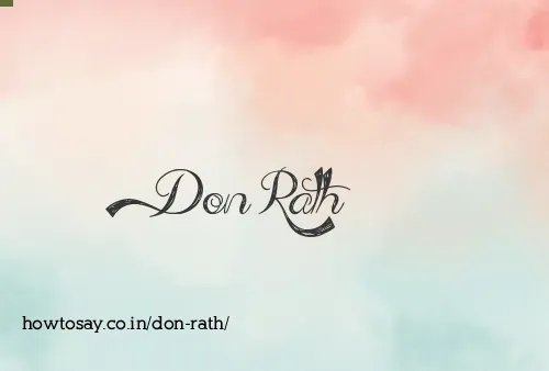 Don Rath